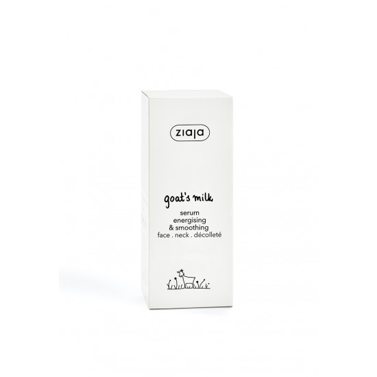 goats milk line - ziaja - cosmetics - Goat's milk energizing&smoothing serum 50ml COSMETICS